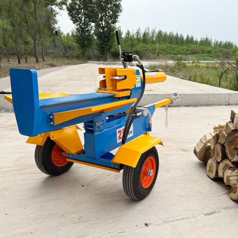 25 Ton Portable Log Gasoline Engine Powered Industrial Splitter - Image 4