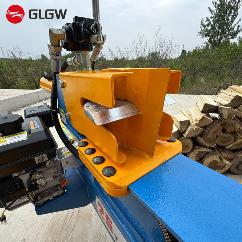 25 Ton Portable Log Gasoline Engine Powered Industrial Splitter - Image 2