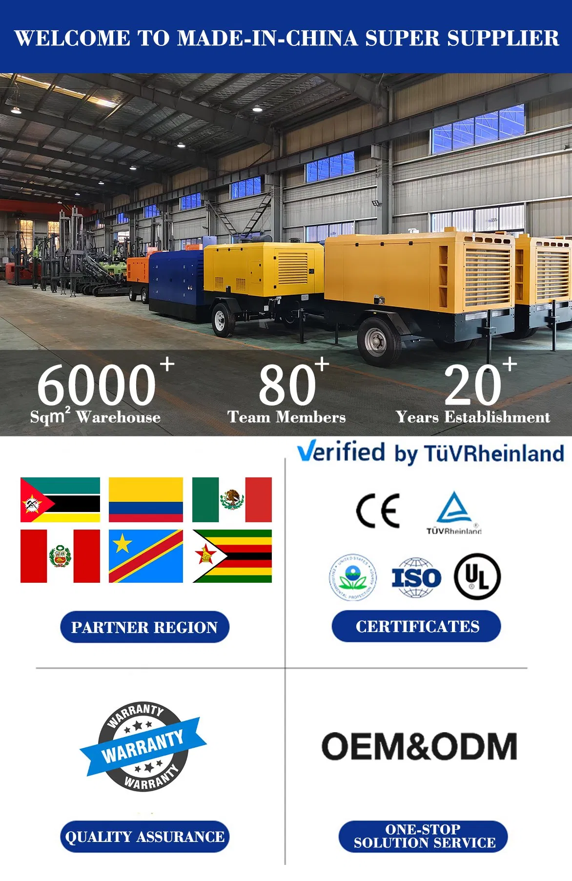 Mobile Diesel Screw Air Compressor - 30Bar 900CFM - Image 5