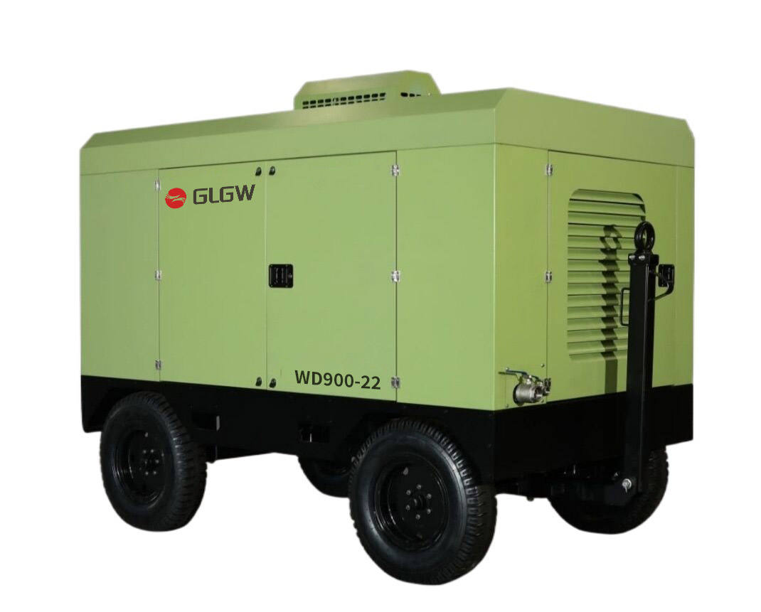 Two-Stage Diesel Portable Screw Air Compressor - 22Bar 900CFM - Image 2