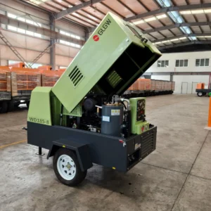 Cummins Engine Diesel Mining Air Compressor - 185CFM 8Bar 36.8kw