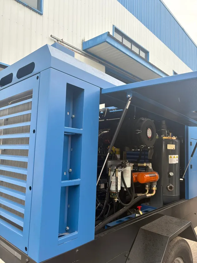 Trailer Diesel Screw Air Compressor - 8Bar 460CFM - Image 7