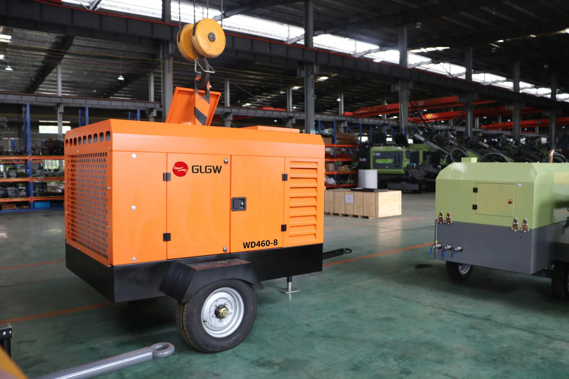 Trailer Diesel Screw Air Compressor - 8Bar 460CFM - Image 5