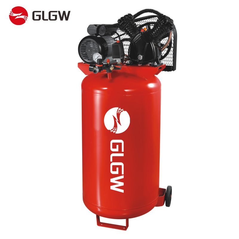 Portable Vertical Belt Piston air Compressor - 2.2kw