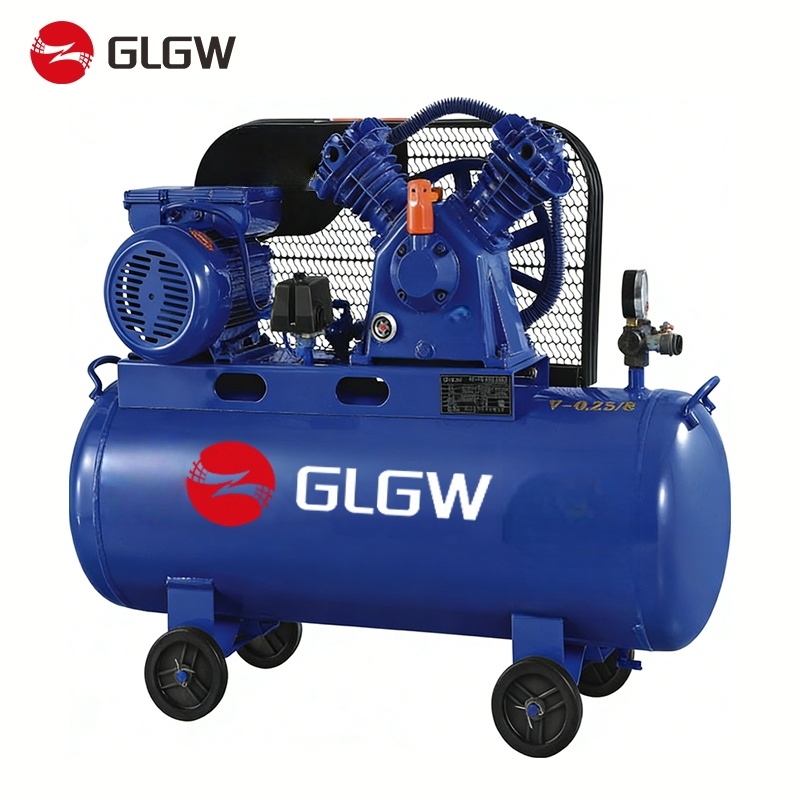 Portable Vertical Belt Piston air Compressor - 2.2kw - Image 3