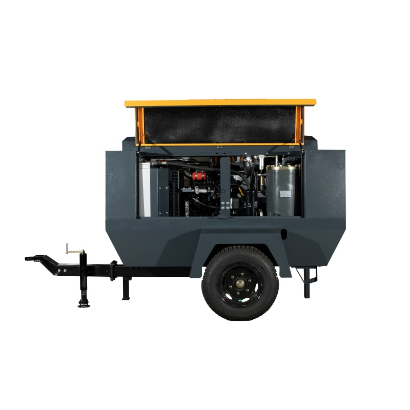 GLGW Diesel Mobile Air Compressor - 93kw 8Bar 400CFM - Image 2
