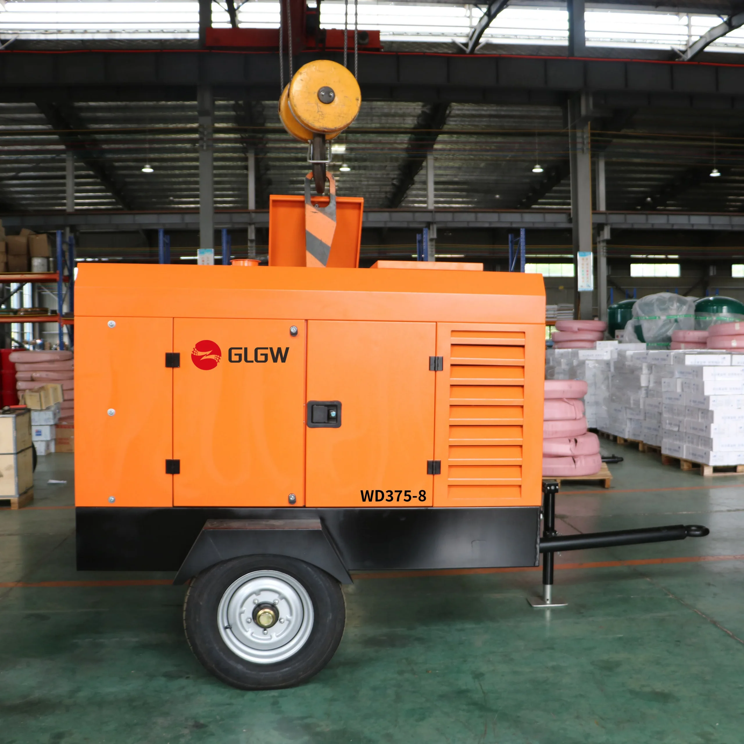 Cummins Diesel Screw Air Compressor - 93kw 12Bar 400CFM