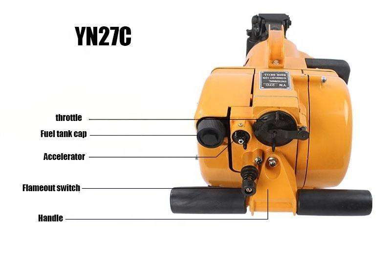 Yn27c Rock Drill Handheld Gasoline Jack Hammer - Image 5