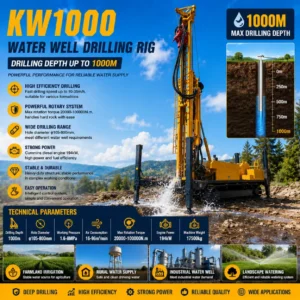 Kaishan KW1000 Water Well Drill Rig