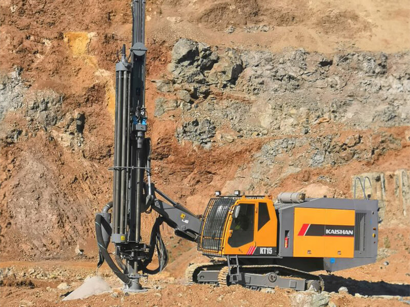 Kaishan KT15C Integrated DTH Drill Rig - 135-190mm - Image 5