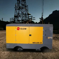 1100-Cfm-25bar-Cummins-Engine-294kw-300psi-Large-Diesel-Skid-Mounted-Screw-Air-Compressor-on-a-Truck-for-Well-Drilling-Machine